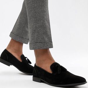 ASOS Design Tassel Loafers in Black